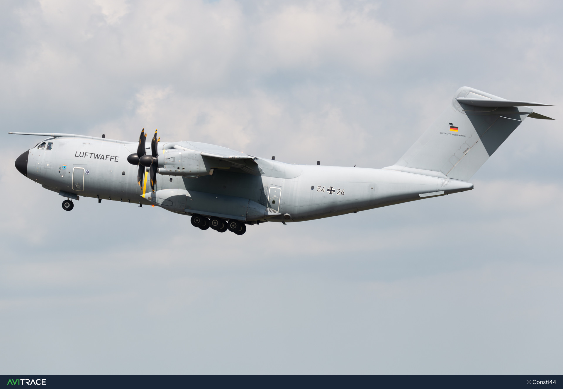 54+26, Airbus A400M, photographed by Consti44