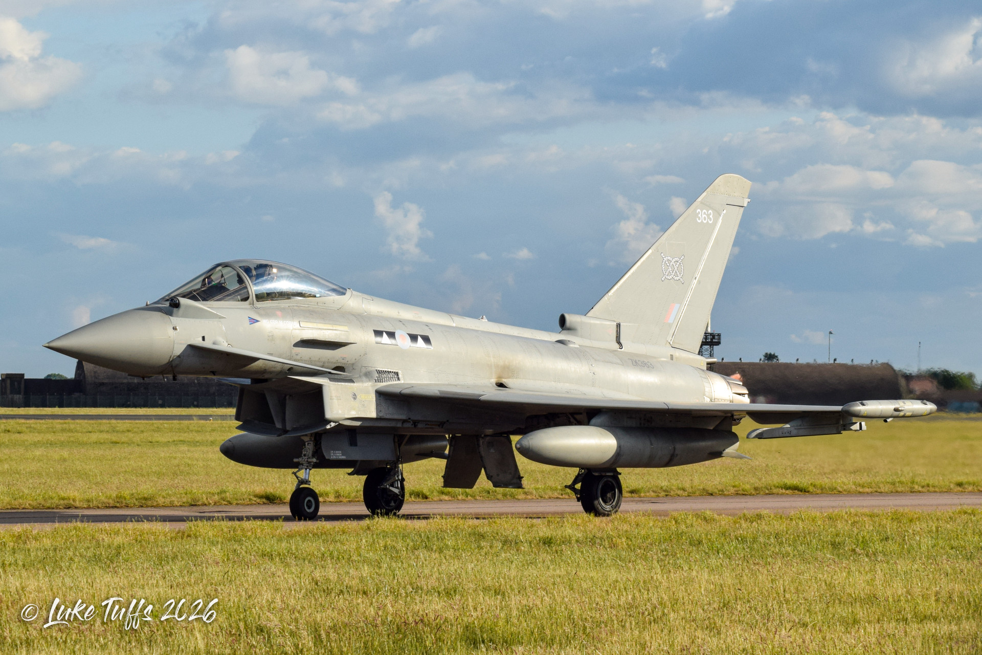 ZK363, Typhoon FGR4, photographed by Luke Tuffs