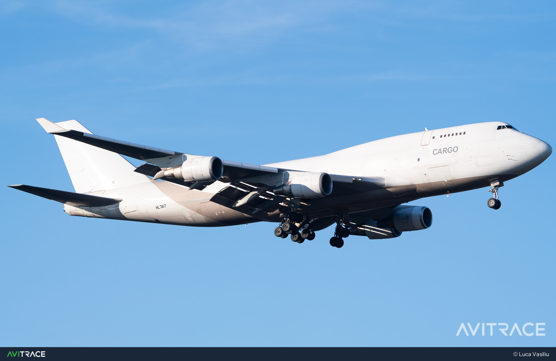 HL7417, Boeing 747-48E(BDSF), photographed by Luca Vasiliu