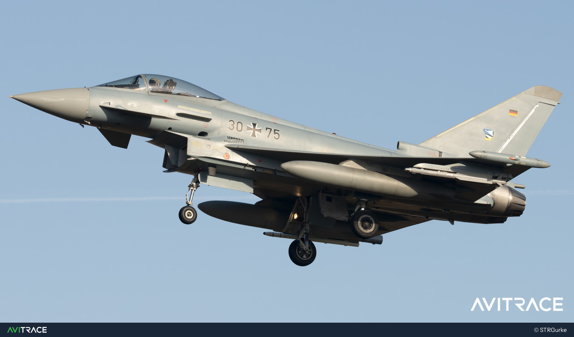30+75, Eurofighter Typhoon EF2000, photographed by STRGurke