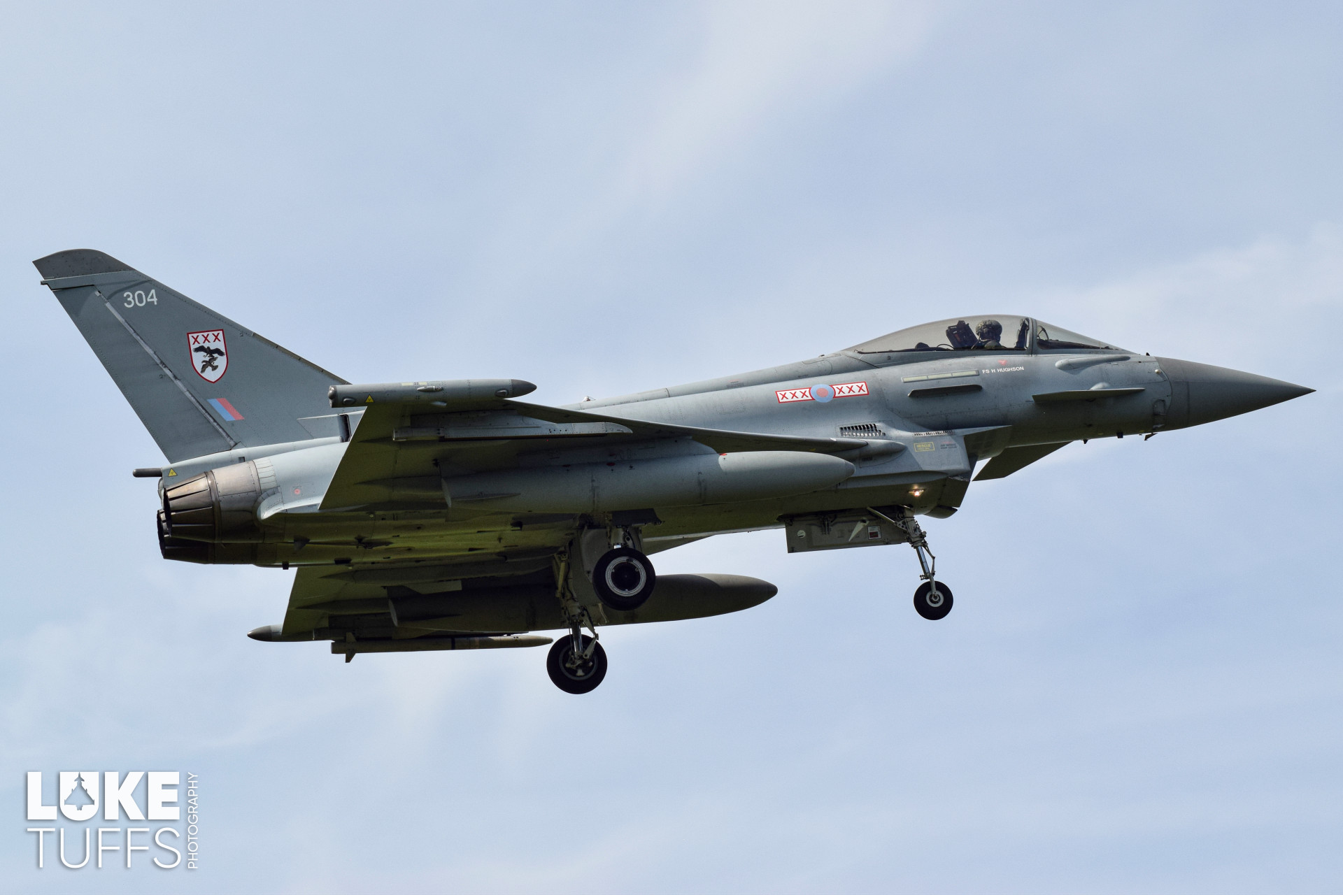 ZK304, Typhoon FGR4, photographed by Luke Tuffs