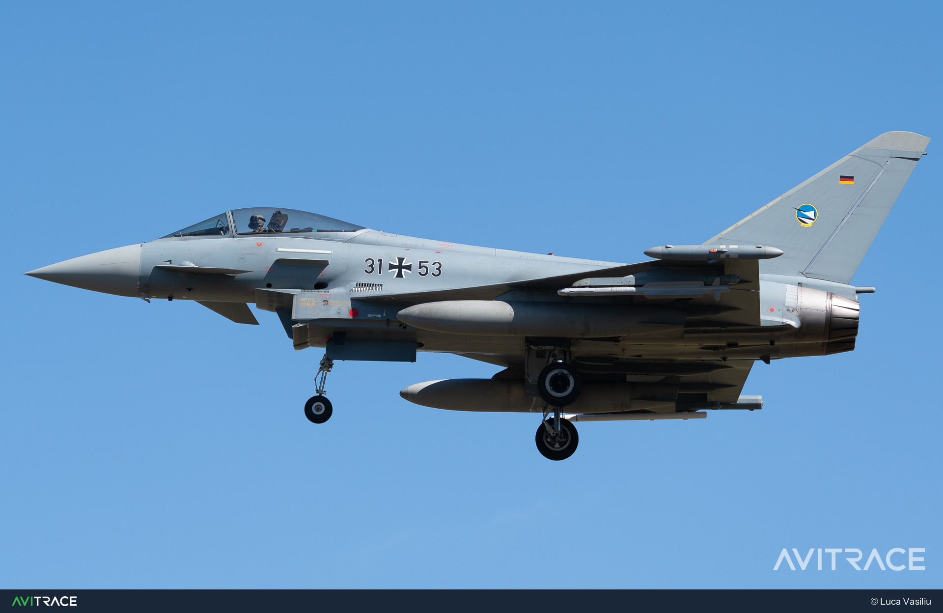 31+53, Eurofighter Typhoon EF2000, photographed by Luca Vasiliu