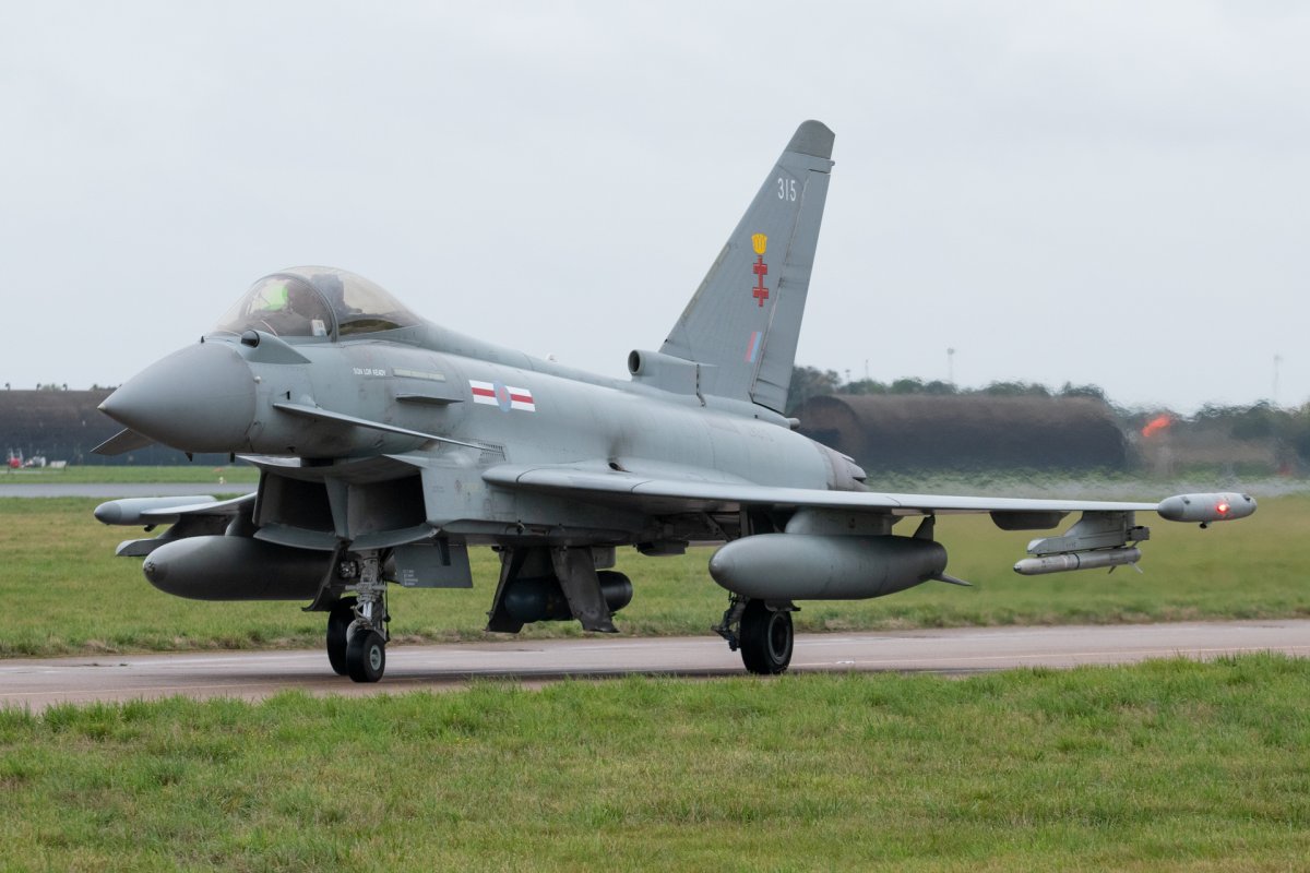 ZK315, Typhoon FGR4, photographed by Luke Tuffs