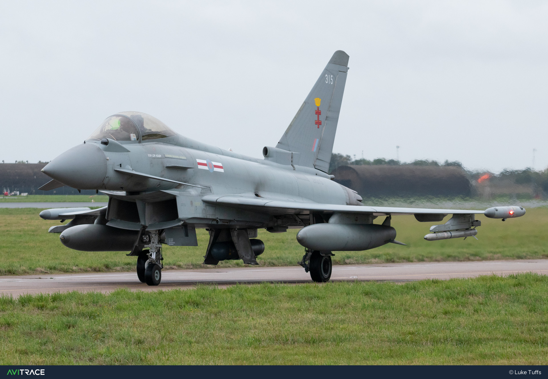 ZK315, Typhoon FGR4, photographed by Luke Tuffs