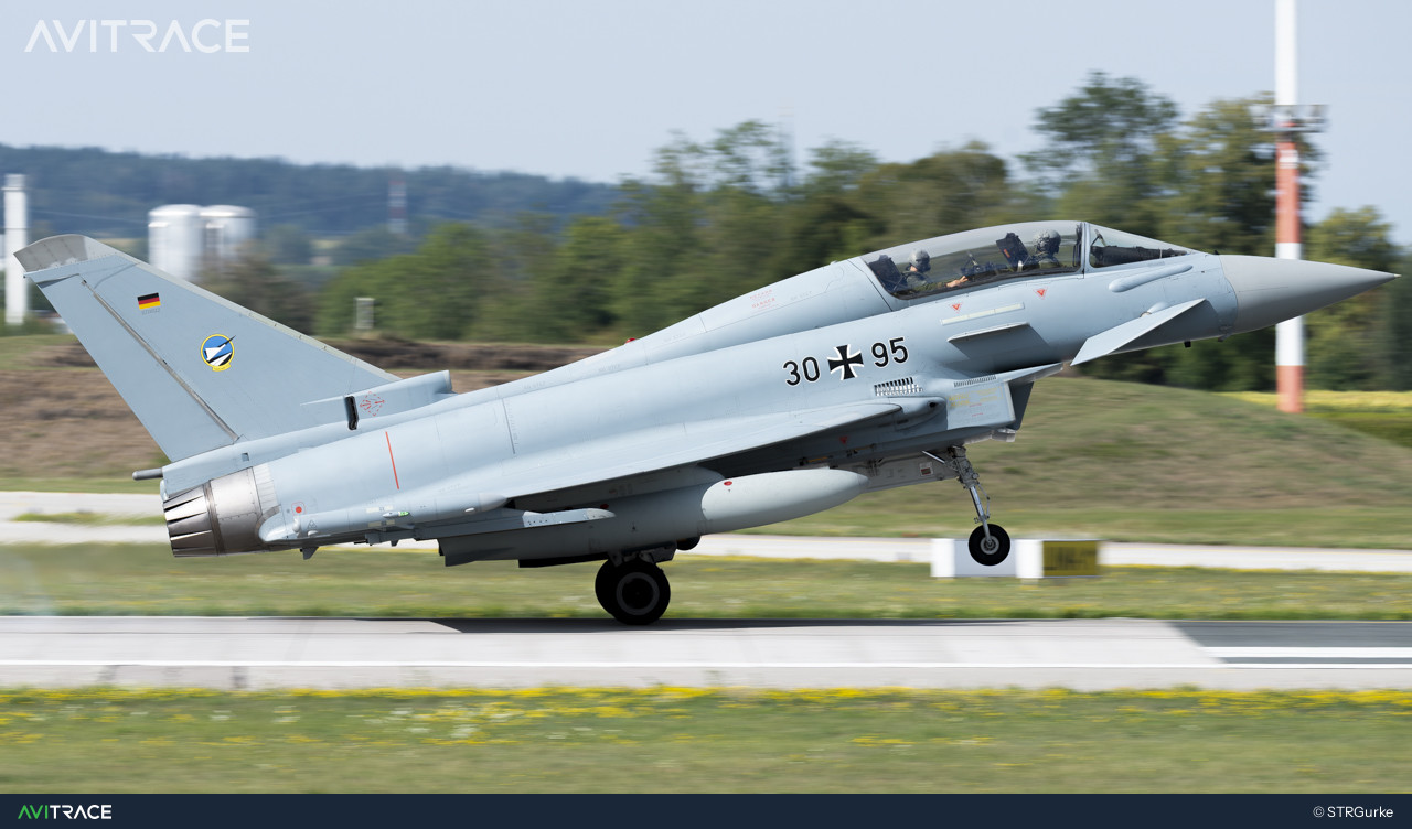30+95, Eurofighter Typhoon EF2000, photographed by STRGurke