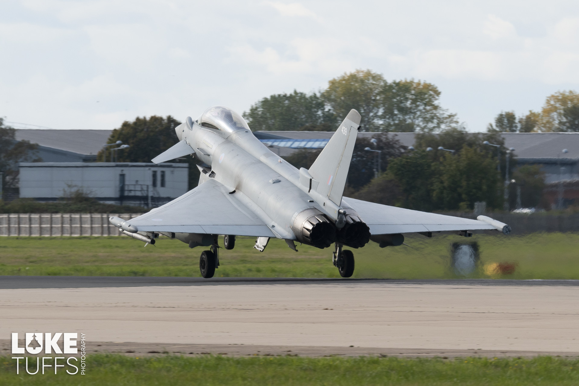 ZK439, Eurofighter Typhoon FGR4, photographed by Luke Tuffs