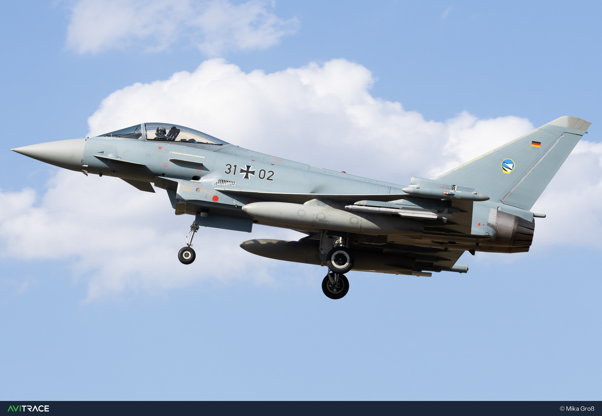 31-02, Eurofighter Typhoon EF2000, photographed by Mika Groß