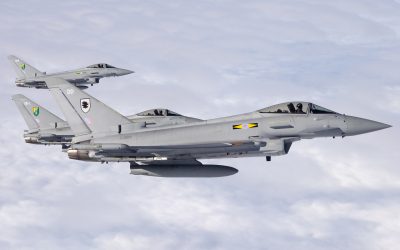 ZJ924, Typhoon, photographed by Chris Lofting