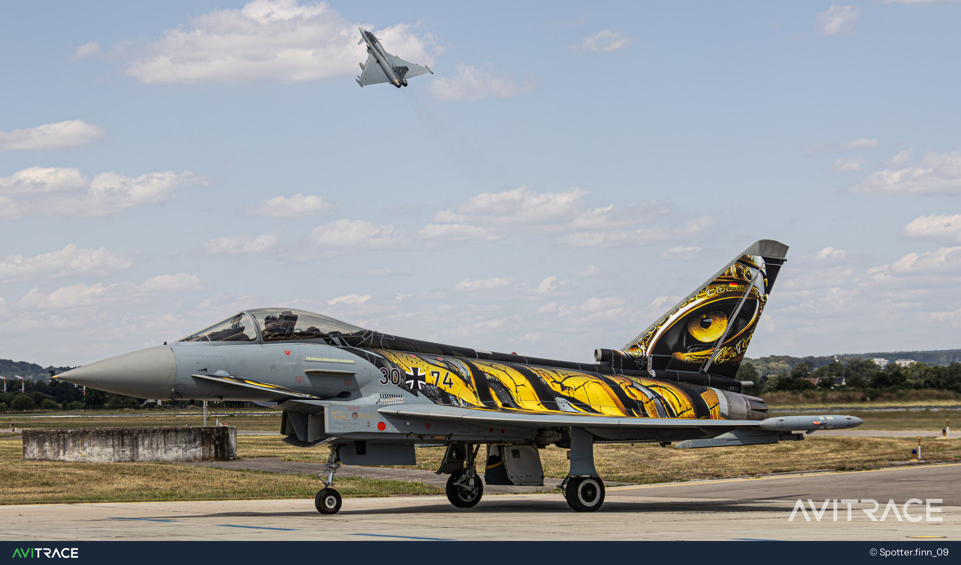 30+74, Eurofighter Typhoon EF2000, photographed by Spotter.finn_09