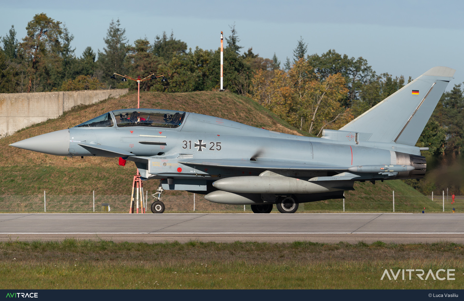31+25, Eurofighter Typhoon EF2000, photographed by Luca Vasiliu