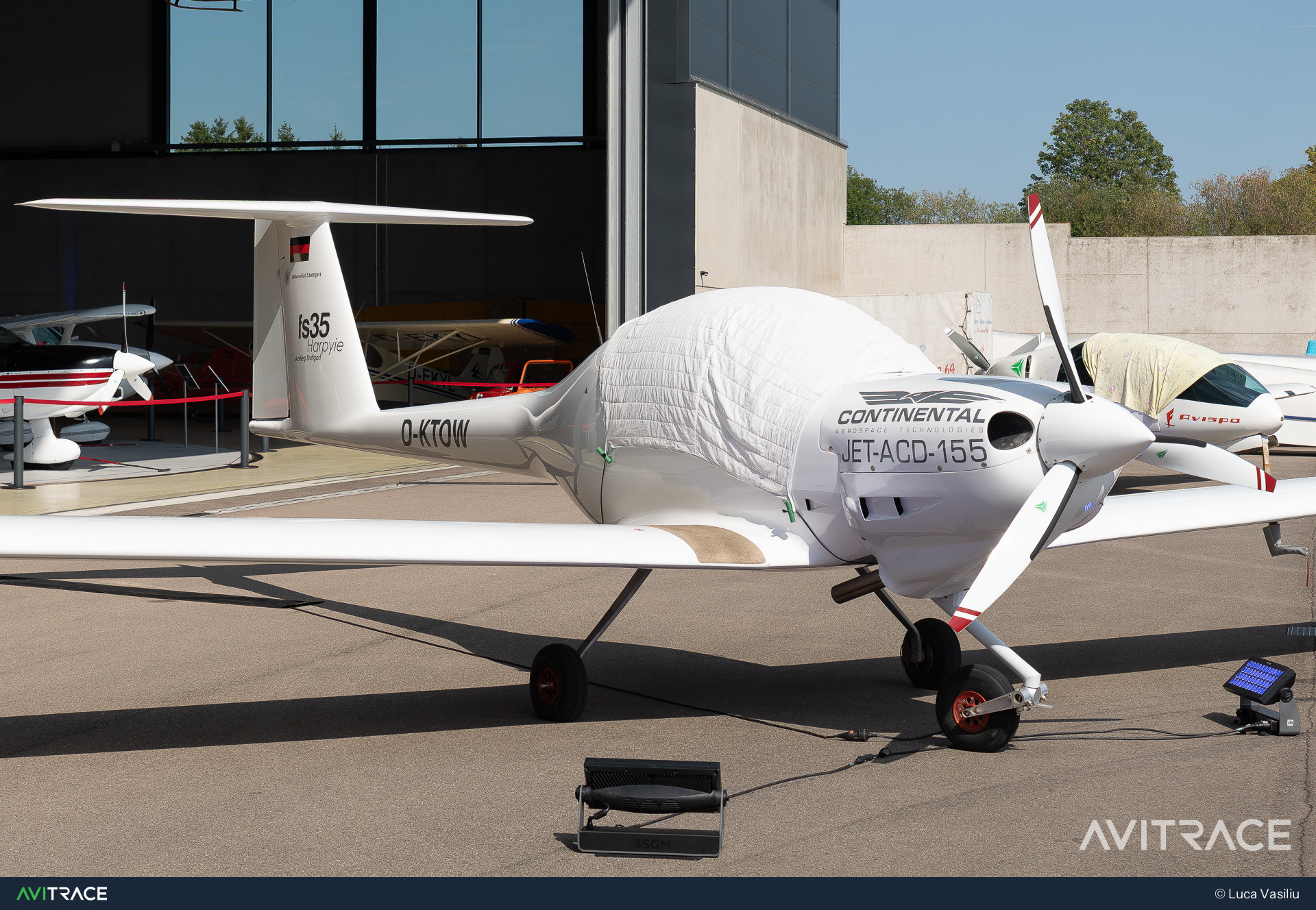 D-KTOW, Akaflieg Stuttgart fs35 Harpyie, photographed by Luca Vasiliu
