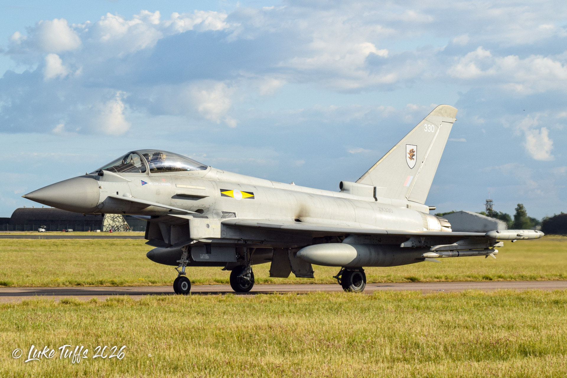 ZK330, Typhoon FGR4, photographed by Luke Tuffs