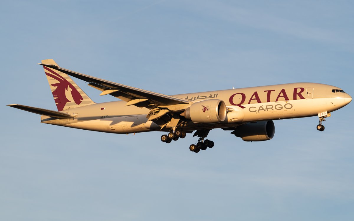 A7-BFO, Boeing 777-FDZ, photographed by Luca Vasiliu